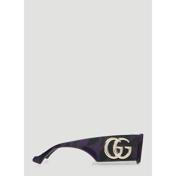 GUCCI GG Rectangular Sunglasses - Picture 3 of 5